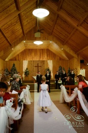 A winter wedding at The Historic Pinecrest Event Center 2014