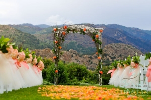 A Wedding at The Garden of the Gods Club