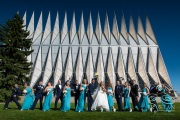 Air Force Academy Chapel Wedding 2015