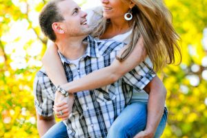 Lindsey and Wayne’s Engagement Session at Monument Valley Park