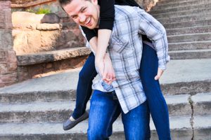 Christy and Alex’s Engagement Session in Manitou Springs