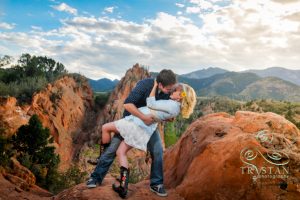 Heather and Jeremy’s Loving Engagement Session at Red Rock Canyon Open Space