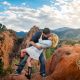 Heather and Jeremy’s Loving Engagement Session at Red Rock Canyon Open Space