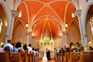 Jeanie and Andy’s Catholic Wedding at St. Mary’s Cathedral and Phantom Canyon Brewery
