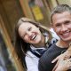 Katie and Chris’ Snowy Engagement Session in Downtown Denver