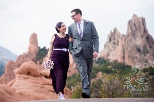 Cressy and Brandon’s Elopement Portraits at The Garden of the Gods