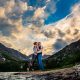 A High Mountain Engagement Session at Blue Lakes Near Breckenridge